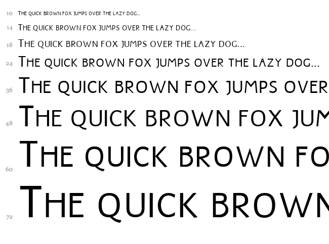 JMH Harry Dickson Subs font waterfall